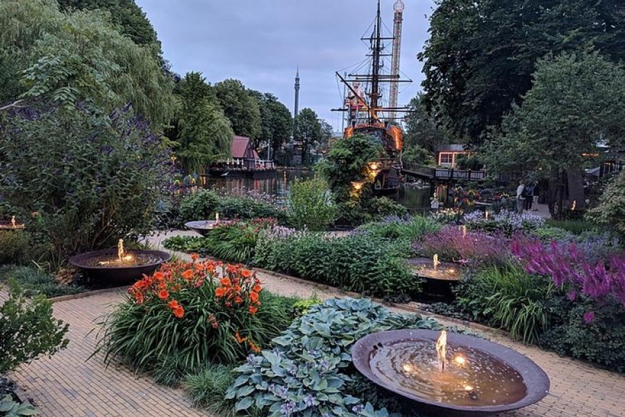 Walkway, Tivoli Gardens