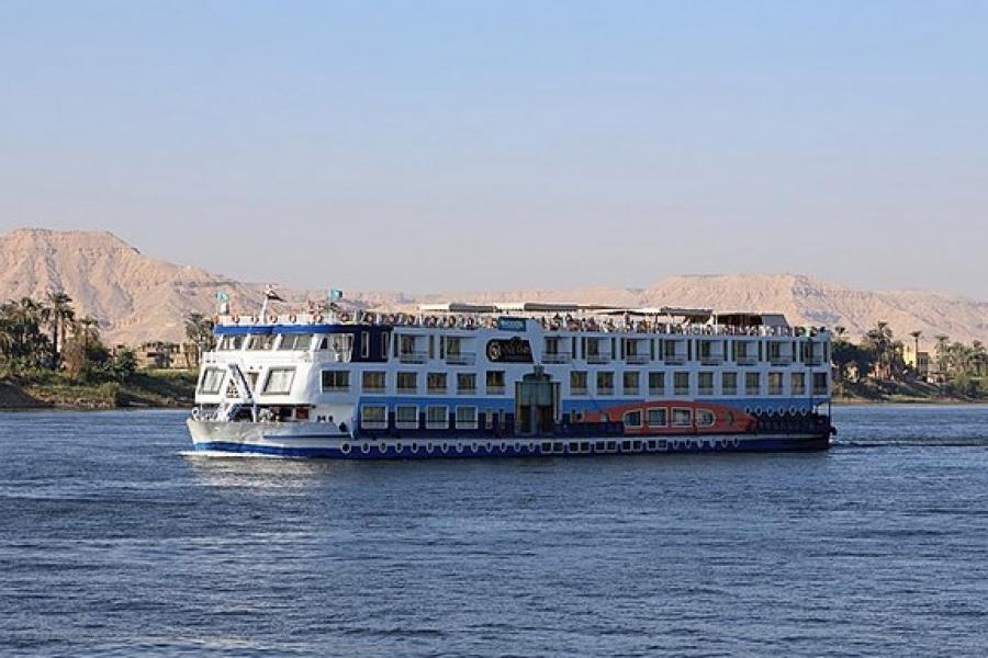 Tour boat, Luxor, Egypt