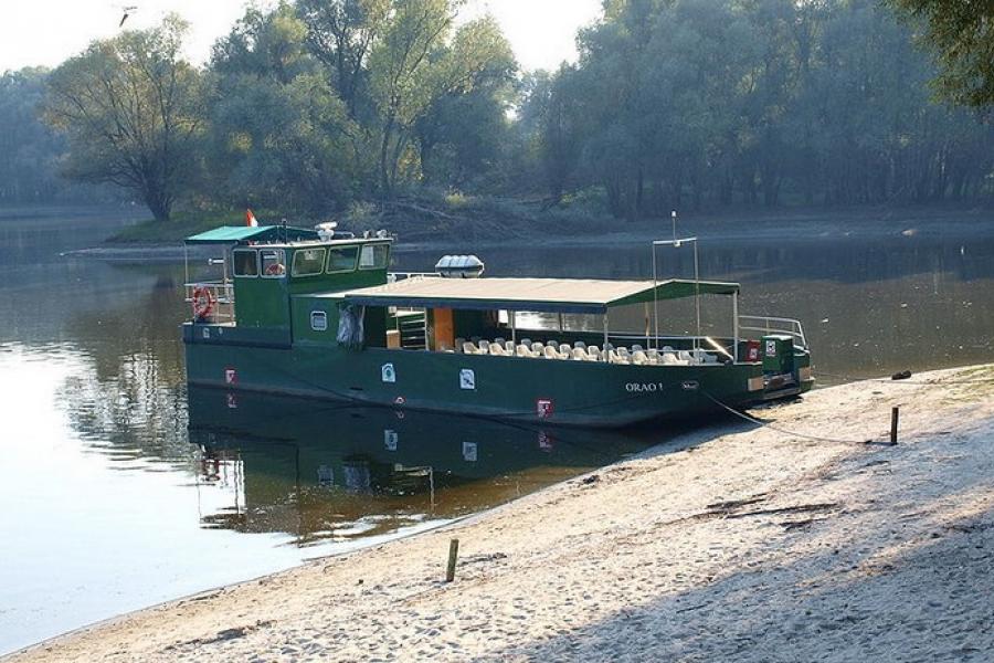 Tour boat, Kopacki Rit National Park