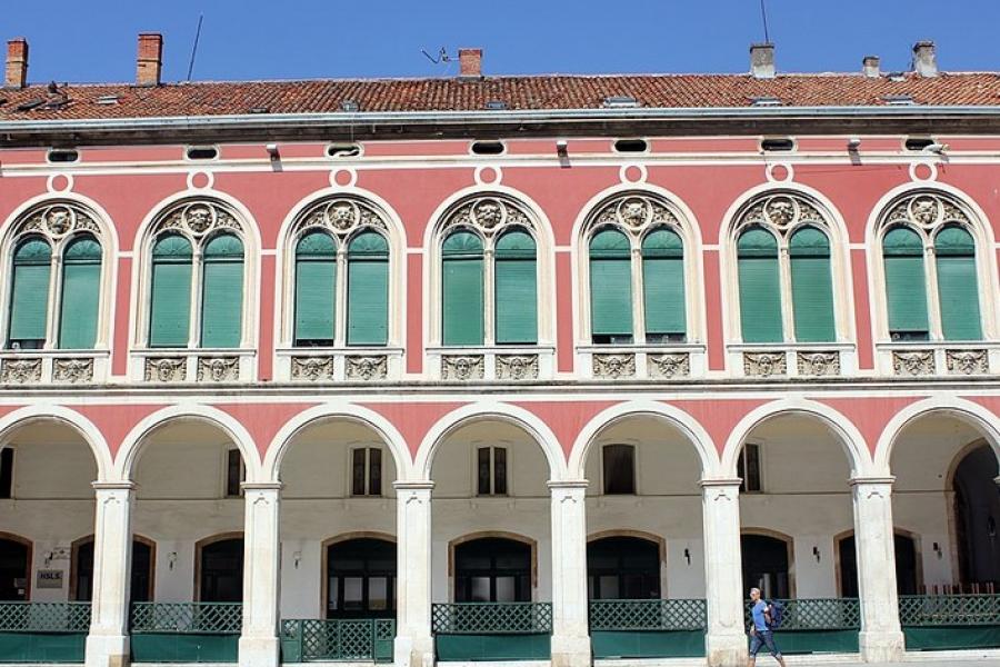 Roman-influence architecture, Split, Croatia