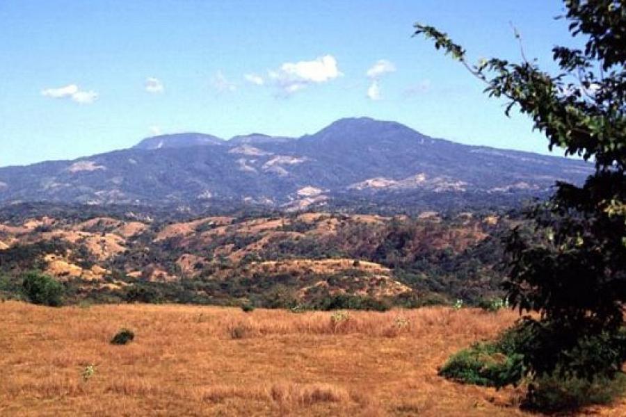 Tecapa Volcano where you'll find Laguna de Alegria, El Salvador