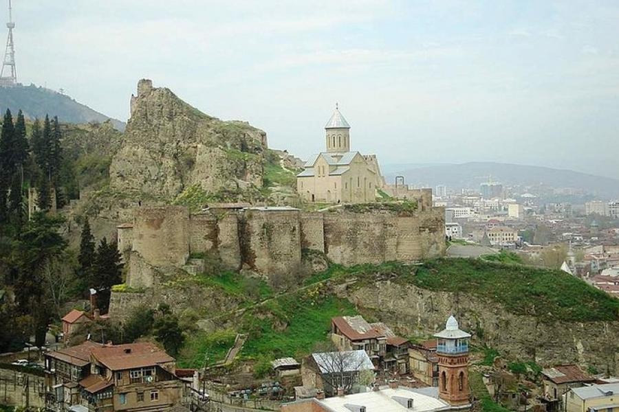 Castle view, Tbilisi, Georgia