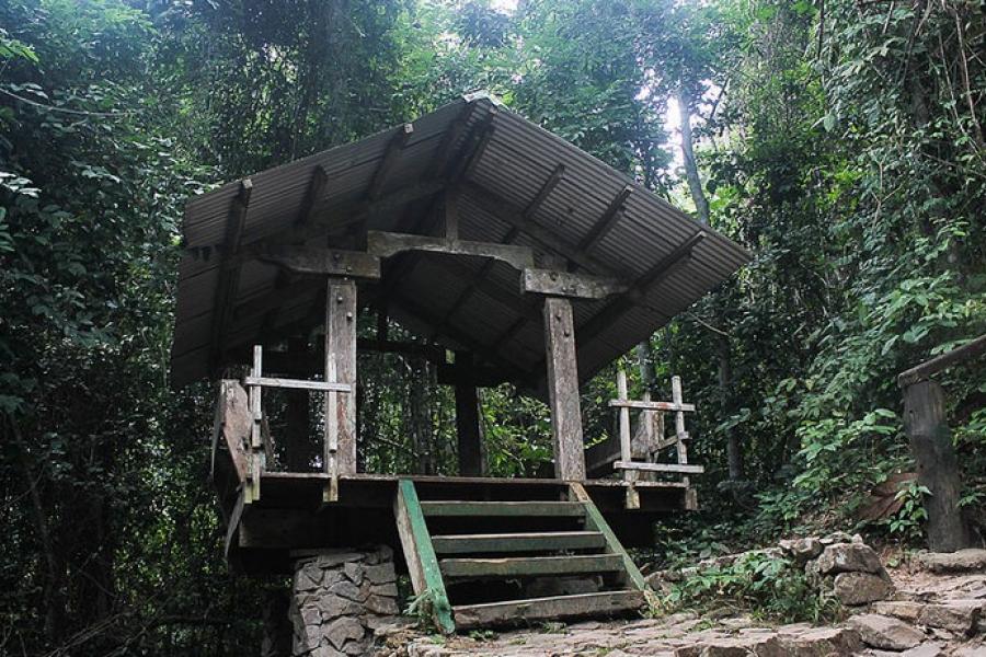 Rest hut, Kakum NP