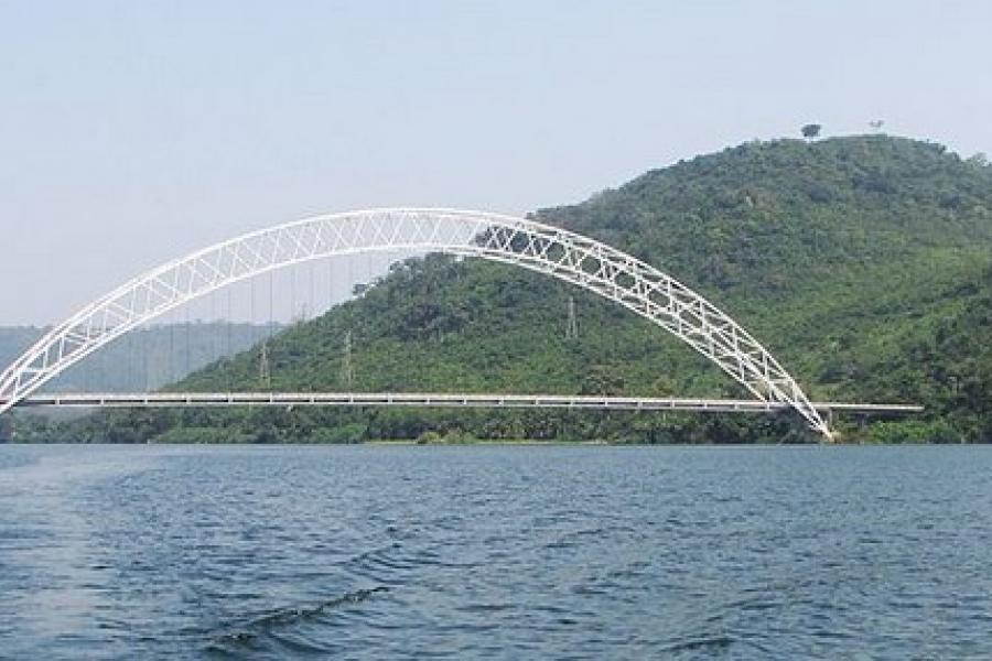 Bridge over Lake Volta