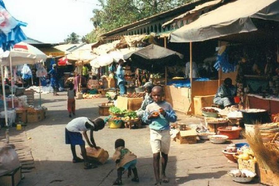 Albert Market in Banjul