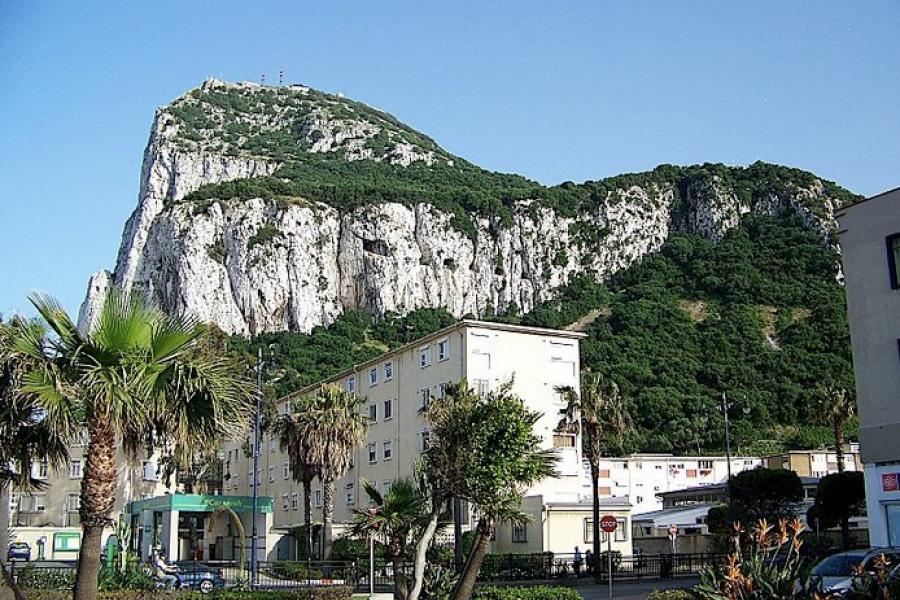 Rock of Gibraltar, Bayside view