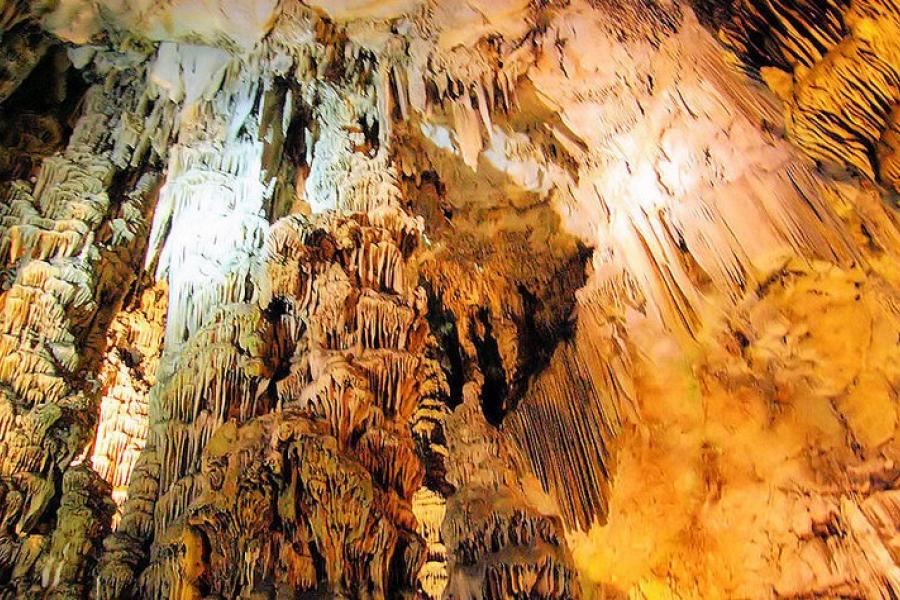 Stalactites, St. Michael's Cave, Gibraltar