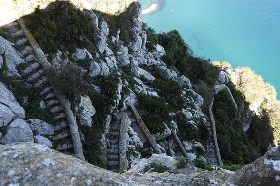 The Mediterranean Steps, Upper Rock of Gibraltar