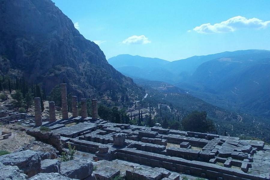 Temple of Apollo, Delphi, Greece