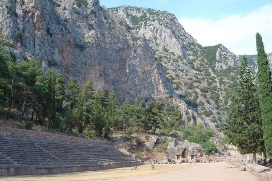 Delphi statdium, Greece