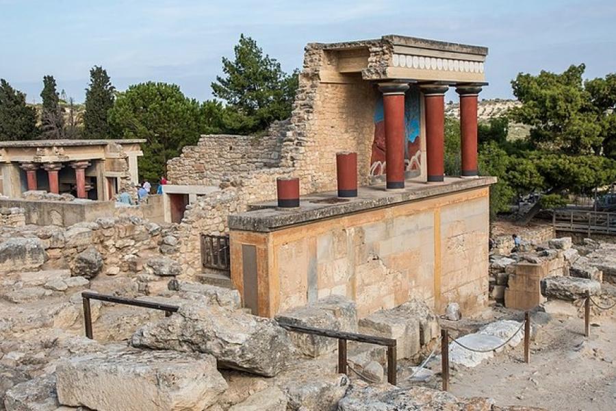 Palace ruins of Knossos, Greece